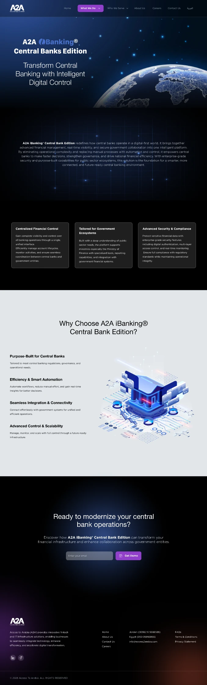 iBanking, central banks edition