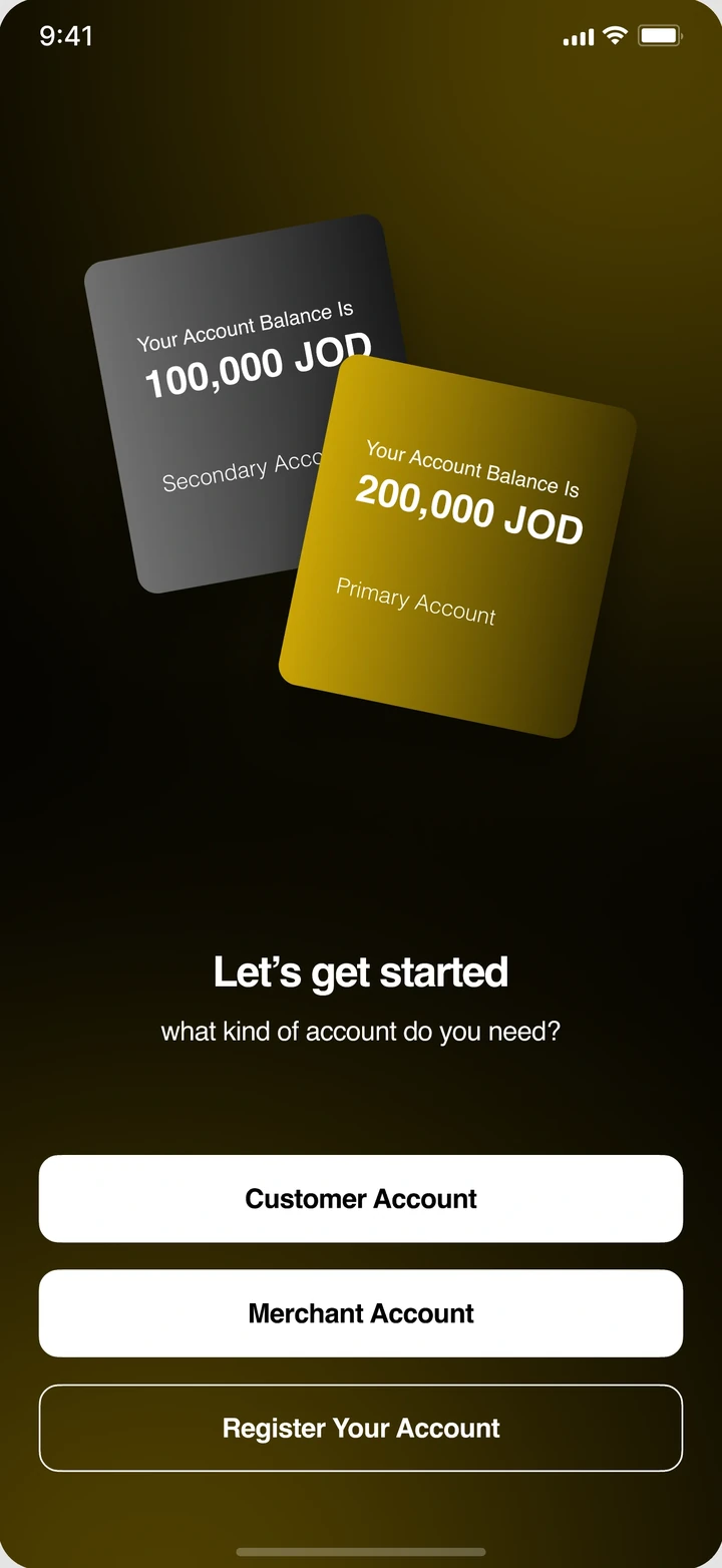 Launch screen
