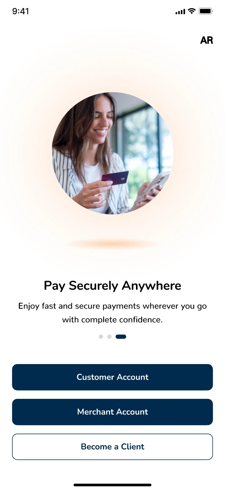 Onboarding, light mode