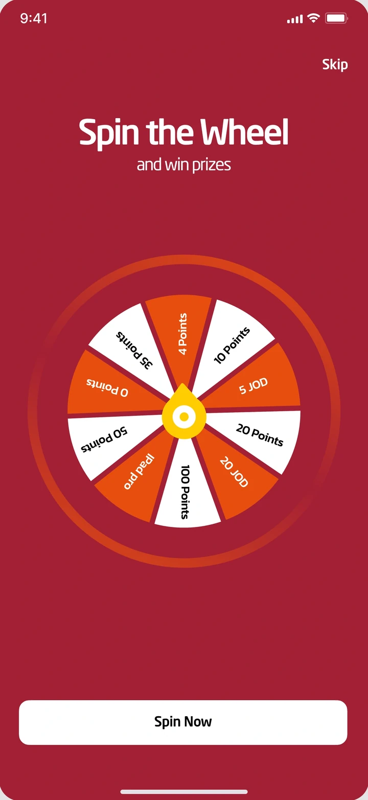 Spin the wheel