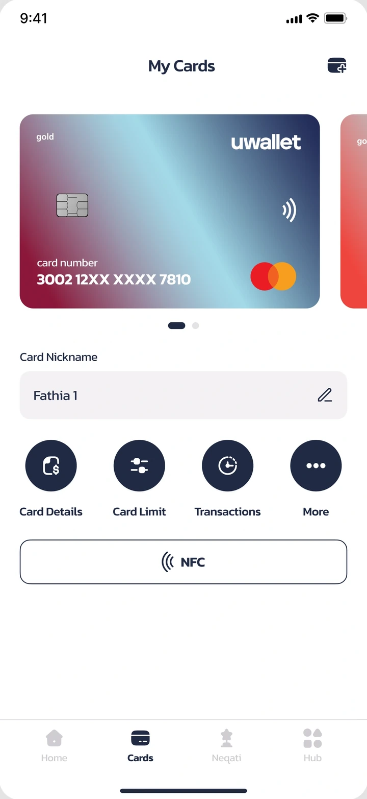 My cards