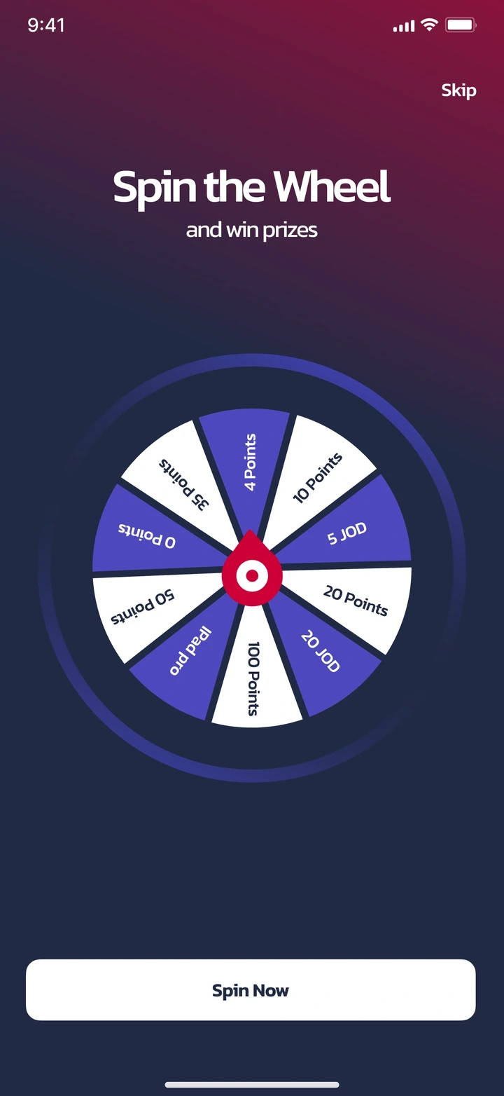 Spin the wheel